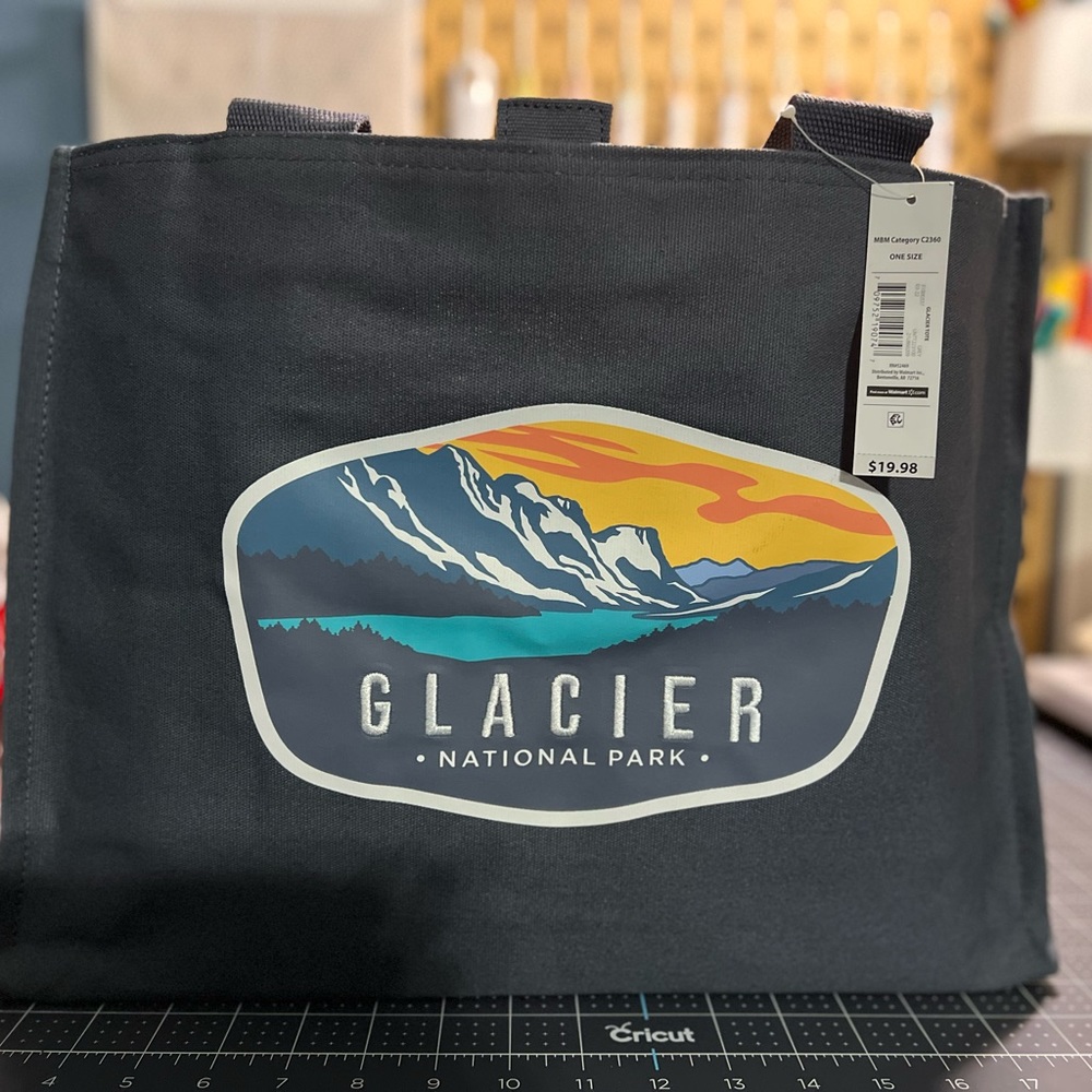 National Parks Glacier Tote Handbag